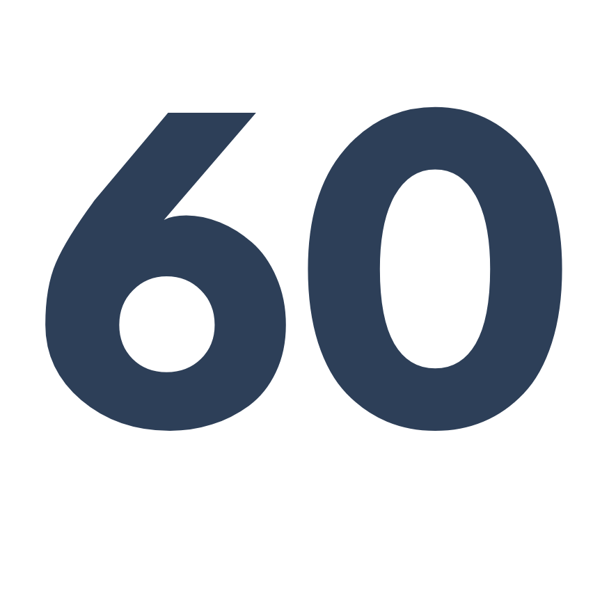 60 collaborateurs
