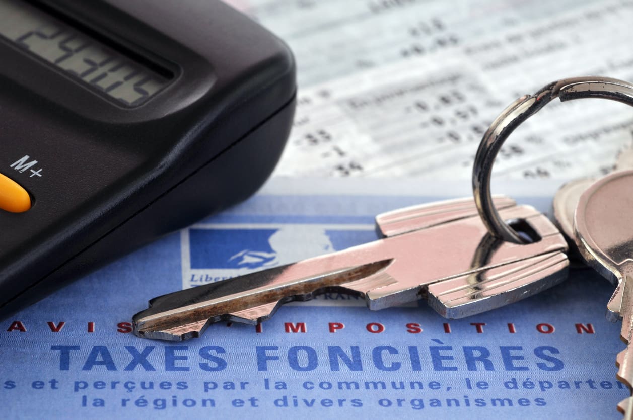 Zoom sur un document pour la taxe foncière