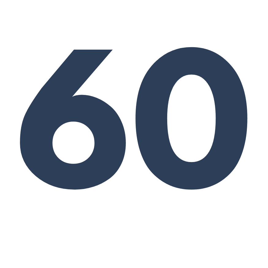 60 collaborateurs