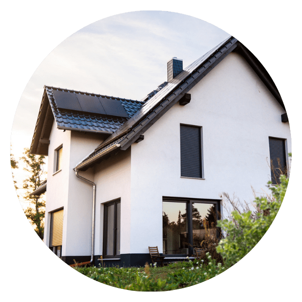 Maison de plein pied avec jardin