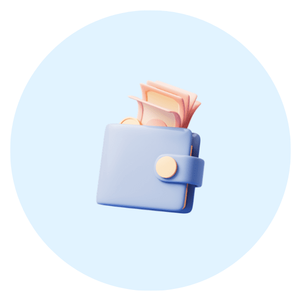 Logo porte monnaie 3D