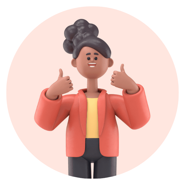 Picto 3D d'une femme